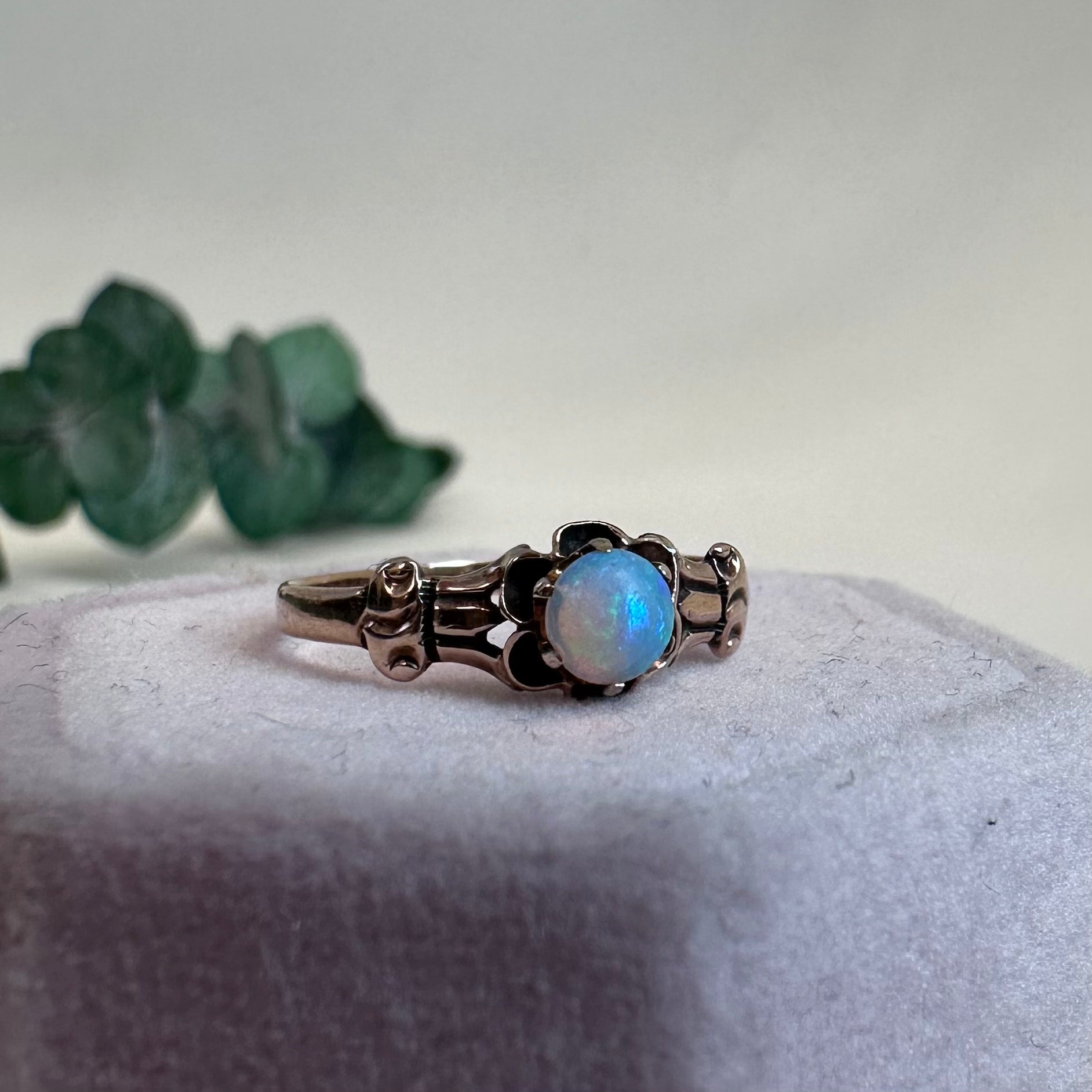 Vintage Victorian Opal Ring – Bostonian Jewelers - Main Image