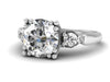 Vintage Classic Inspired Engagement Ring Custom Design Boston Jewelry