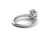 Solitaire Engagement Ring - Classic Six Prong Ring - Bostonian Jewelers
