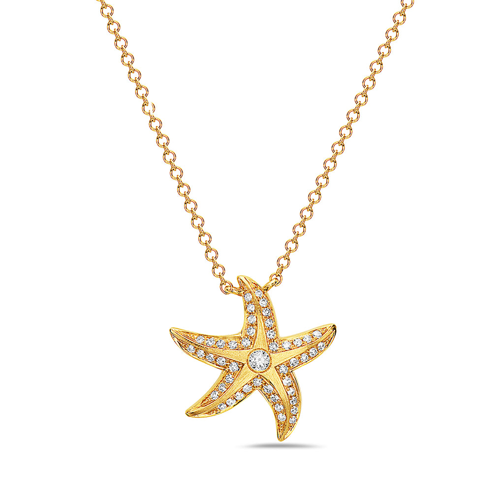 Diamond Pave Starfish