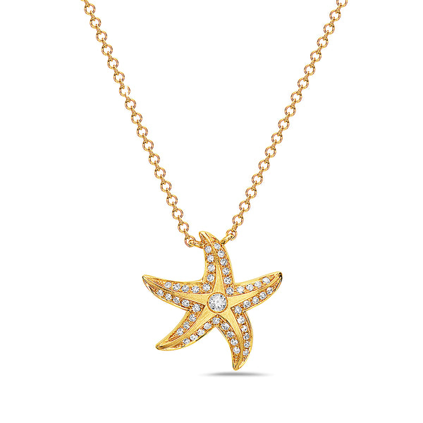 Diamond Pave Starfish