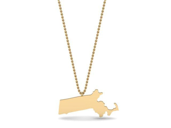 Wicked Awesome Massachusetts Pendant