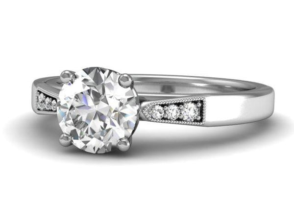 Newbury - Classic Timeless Engagement Ring - Bostonian Jewelers