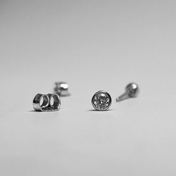 Petite Diamond Studs