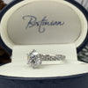 Bostonian Pave Diamond Engagement Ring