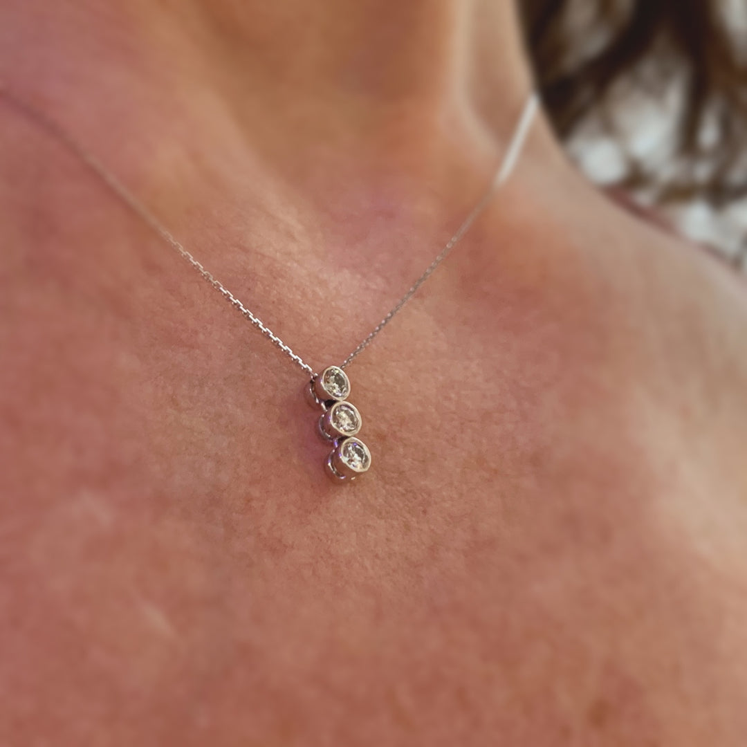 Trio Diamond Necklace