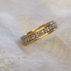 Flora Diamond Eternity Band - Outlined