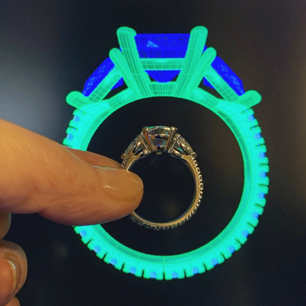 Designing an Engagement Ring Virtually