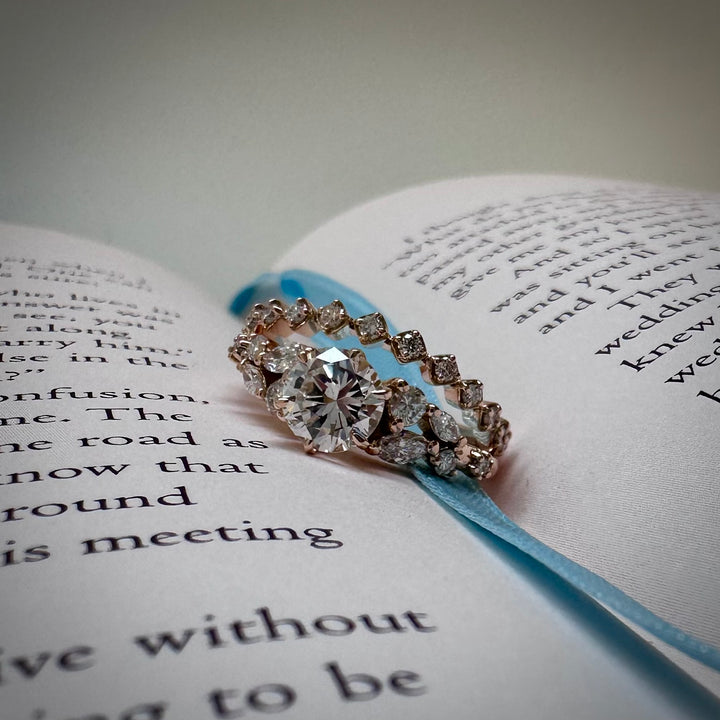 Contentment Band- 14k Peach Gold