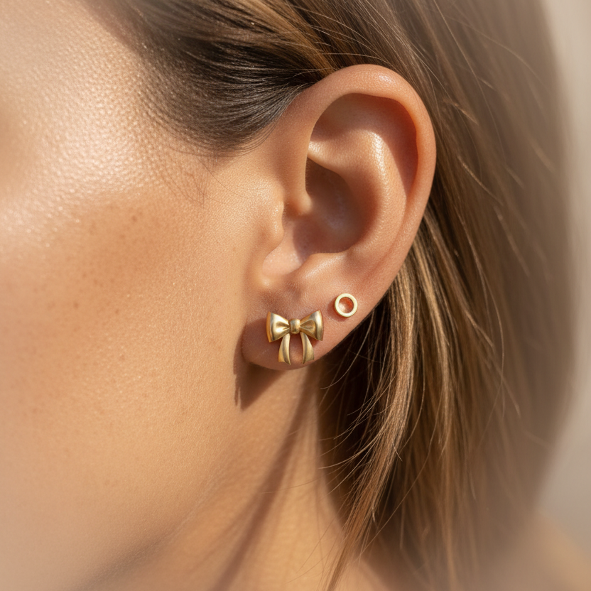 Mini Bow Earrings
