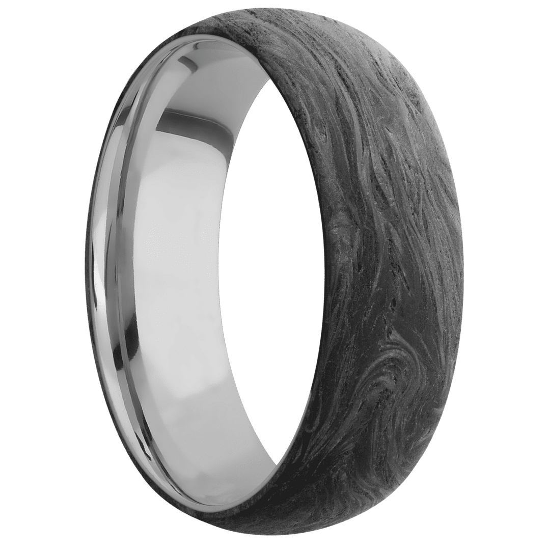 Forged Carbon Fiber + None Finish + Titanium