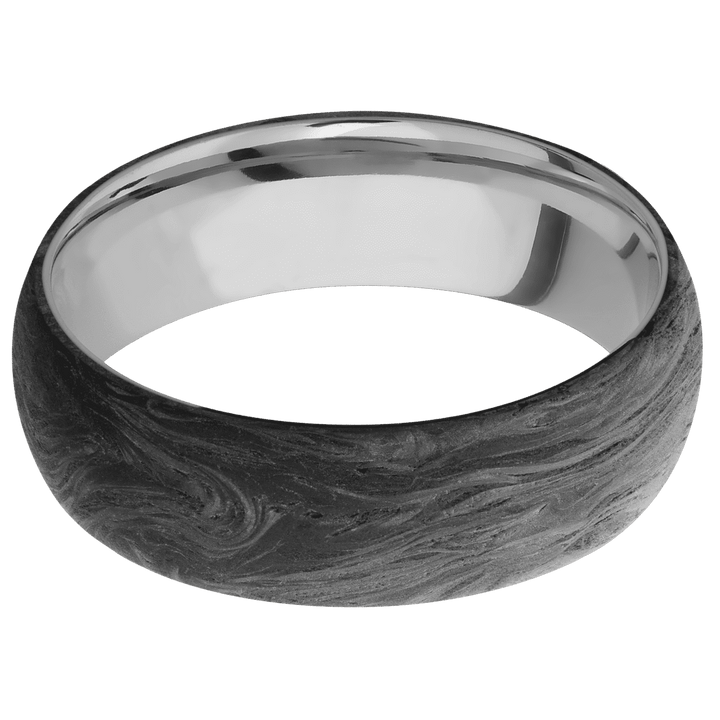 Forged Carbon Fiber + None Finish + Titanium