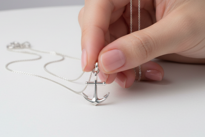 Anchor Pendant Necklace