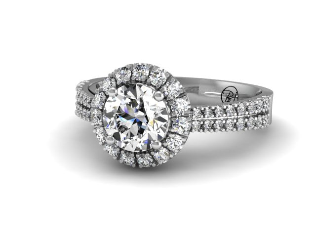 Bostonian Isabella - Custom Engagement Ring