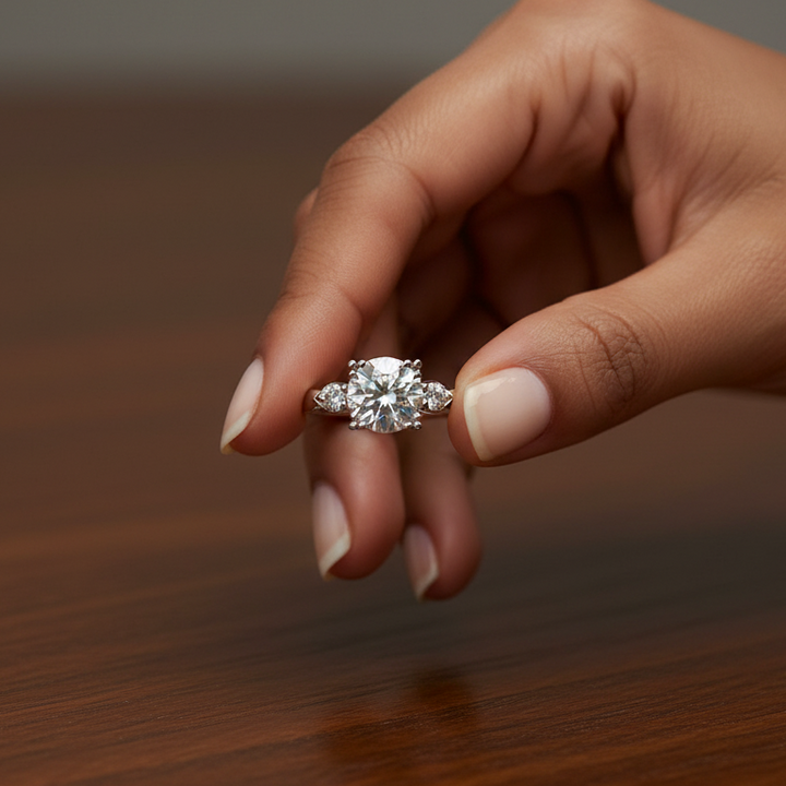 Bostonian Monroe Vintage Classic Engagement Ring