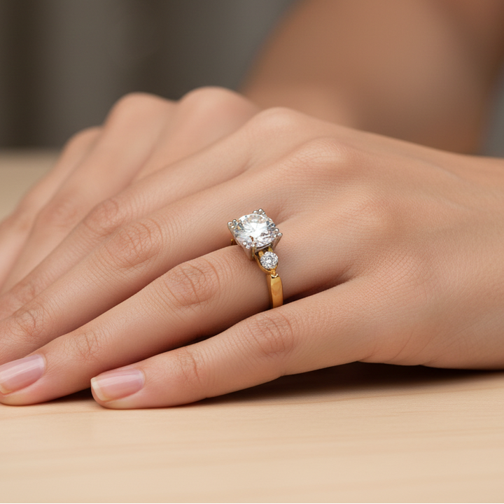 Bostonian Monroe Vintage Classic Engagement Ring