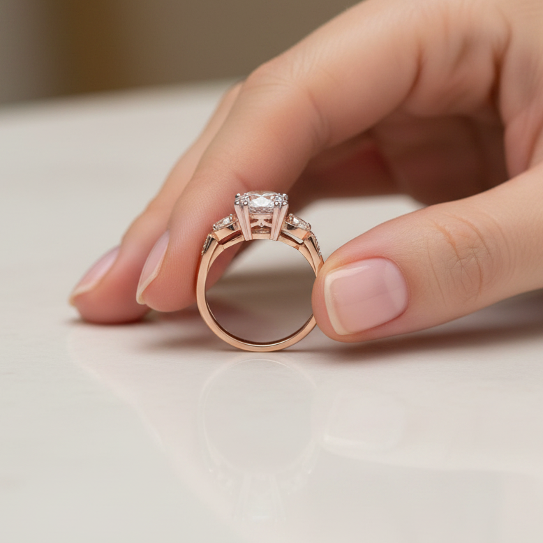 Bostonian Monroe Vintage Classic Engagement Ring