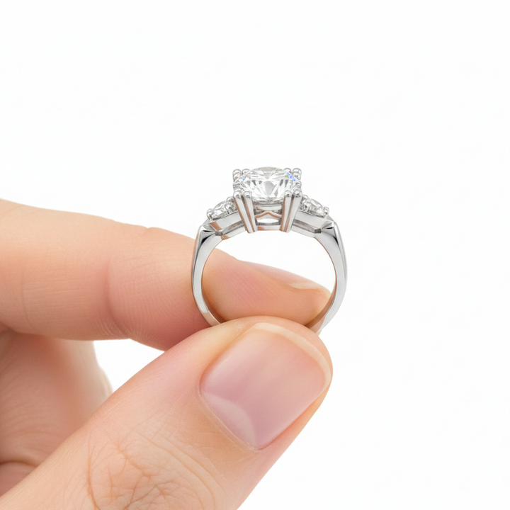 Bostonian Monroe Vintage Classic Engagement Ring