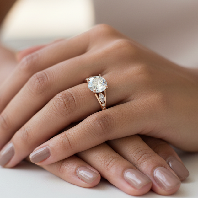 Bostonian Bridget - Custom Engagement Ring