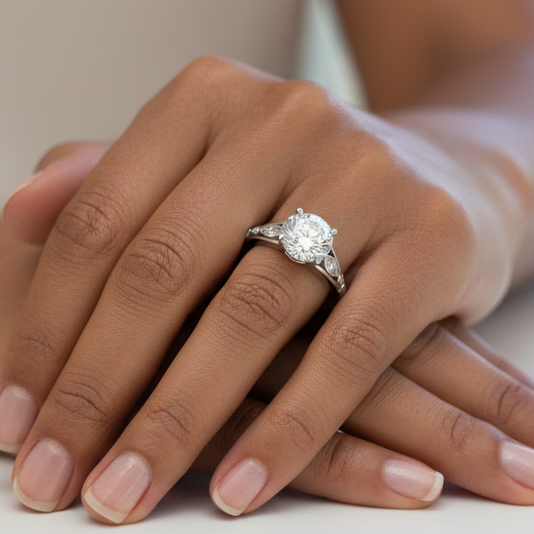 Bostonian Bridget - Custom Engagement Ring
