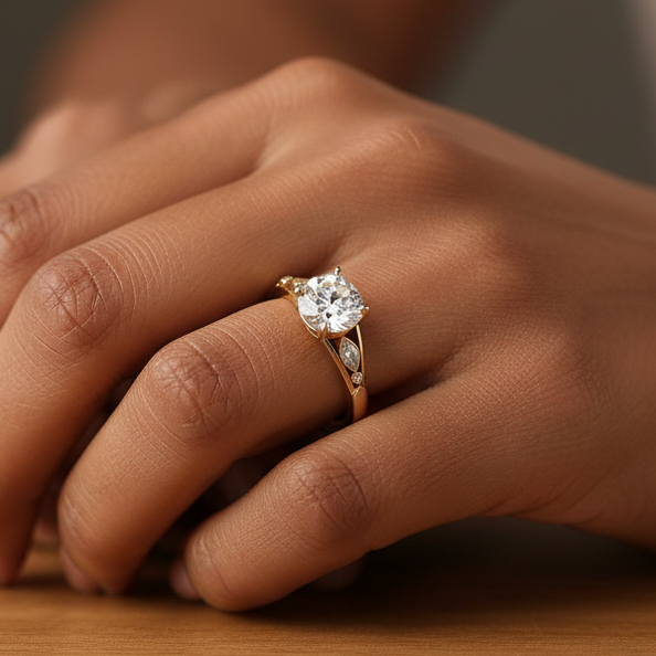Bostonian Bridget - Custom Engagement Ring