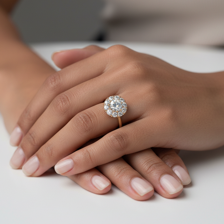 Bostonian Brooke -  Custom Engagement Ring
