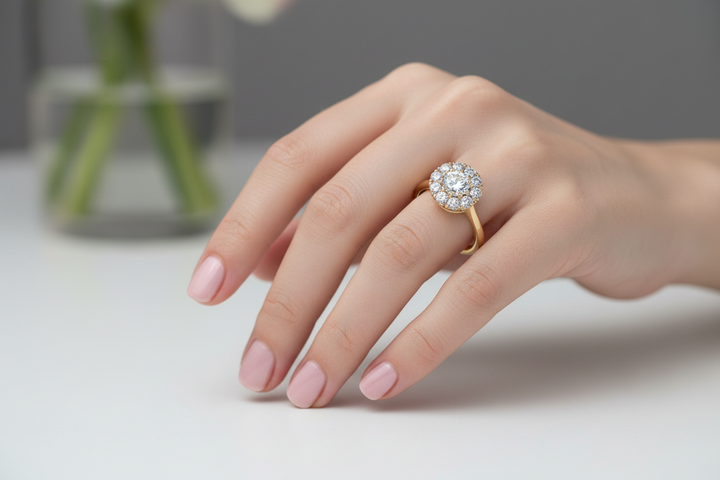 Bostonian Brooke -  Custom Engagement Ring