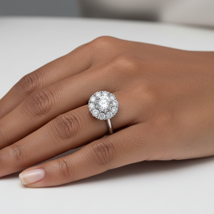 Bostonian Brooke -  Custom Engagement Ring