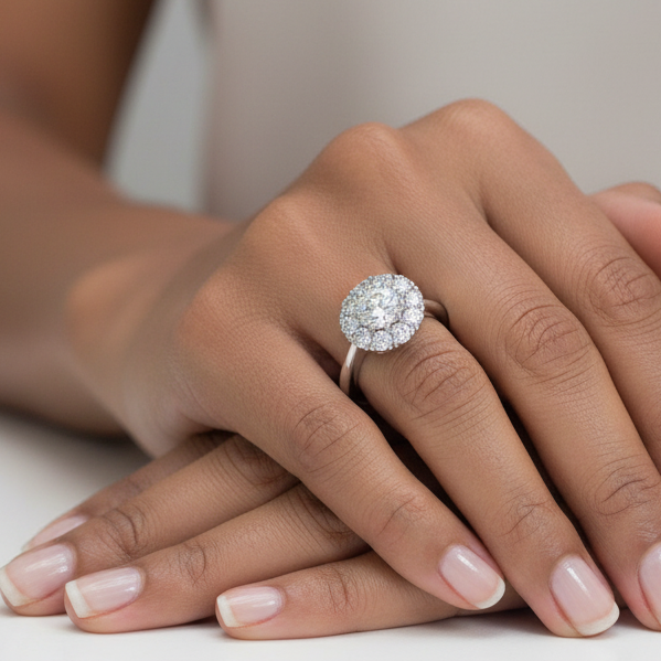 Bostonian Brooke -  Custom Engagement Ring