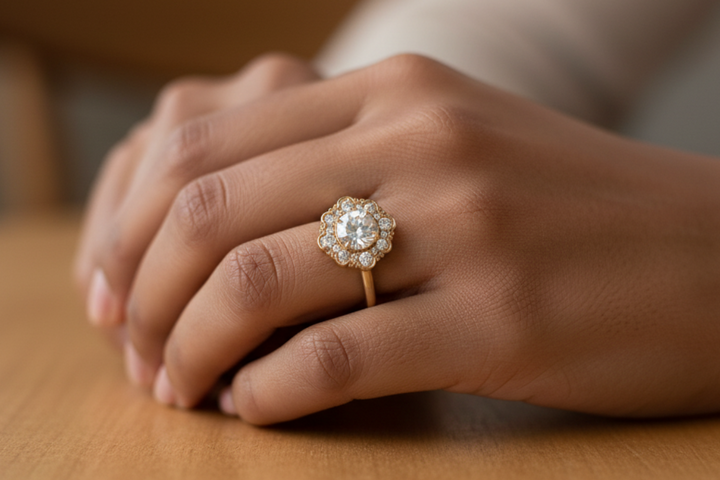 Bostonian Charlotte - Custom Engagement Ring