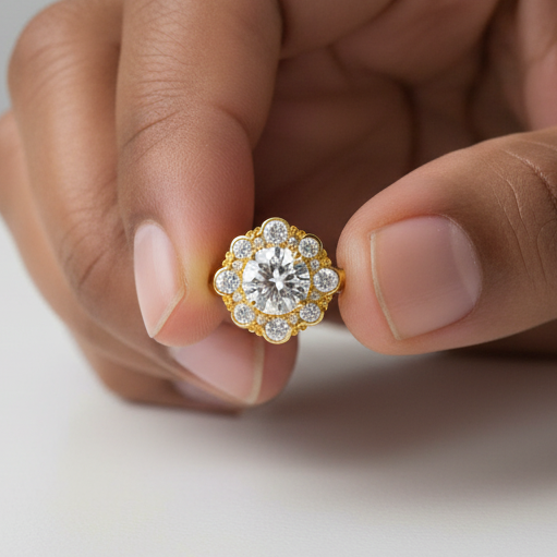 Bostonian Charlotte - Custom Engagement Ring