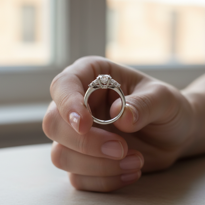 Bostonian Delana Engagement Ring for Oval