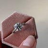 Elenore Pave Band Engagement Ring