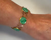 Vintage 18k Jadeite Bracelet