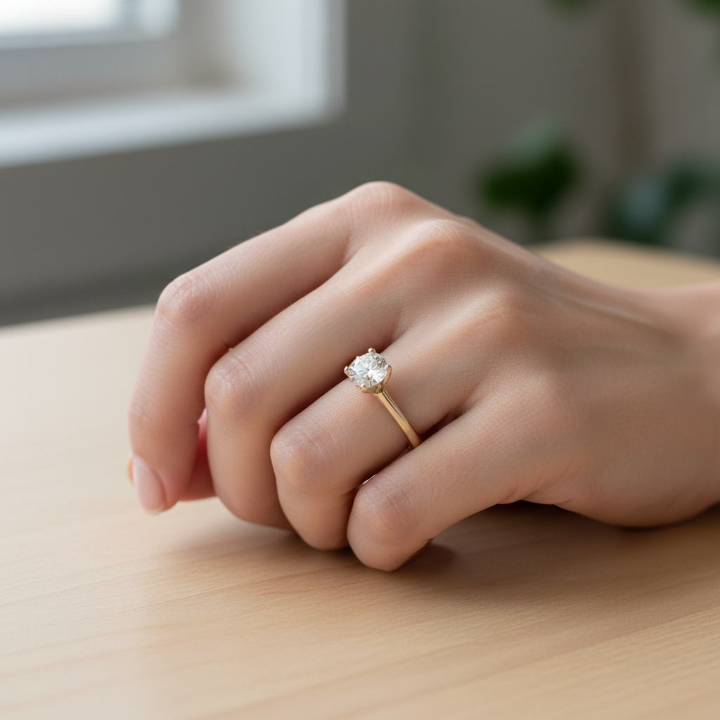 Bostonian Brooklyn 14k Yellow Gold - Lab Grown