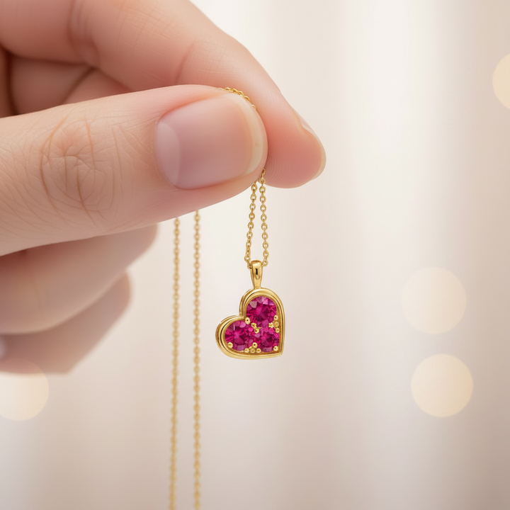 Heartbeat - Mini Heart Necklace
