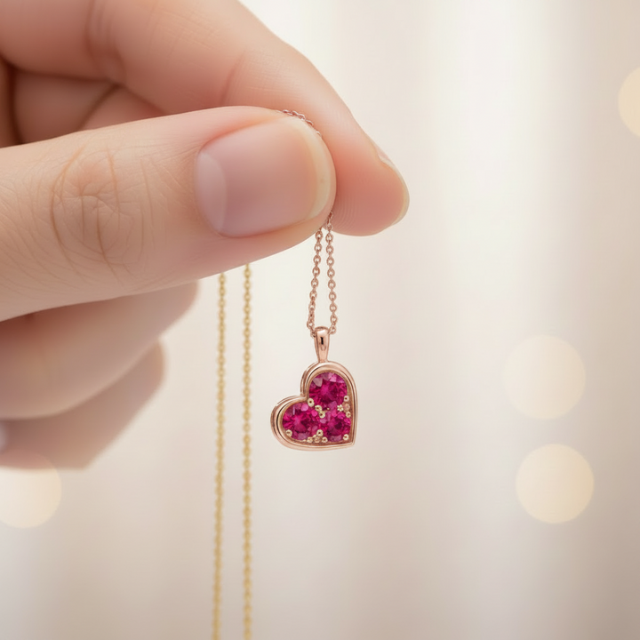 Heartbeat - Mini Heart Necklace