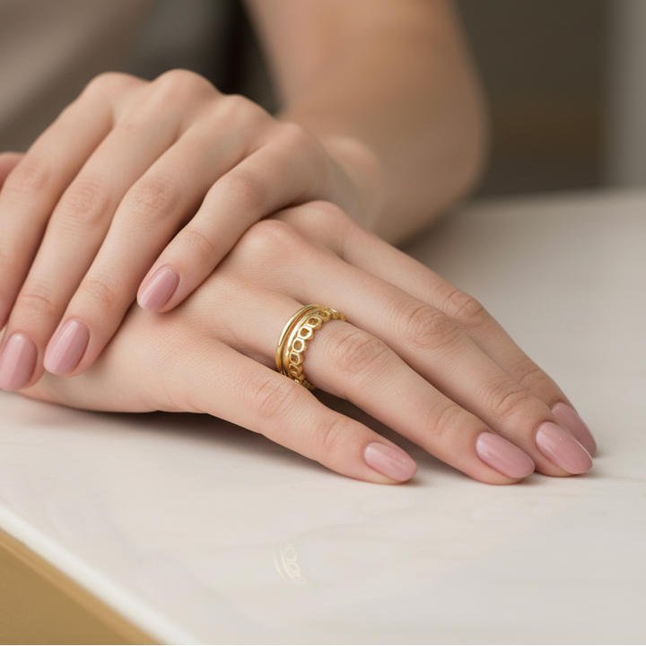 Honeycomb Stacking Band
