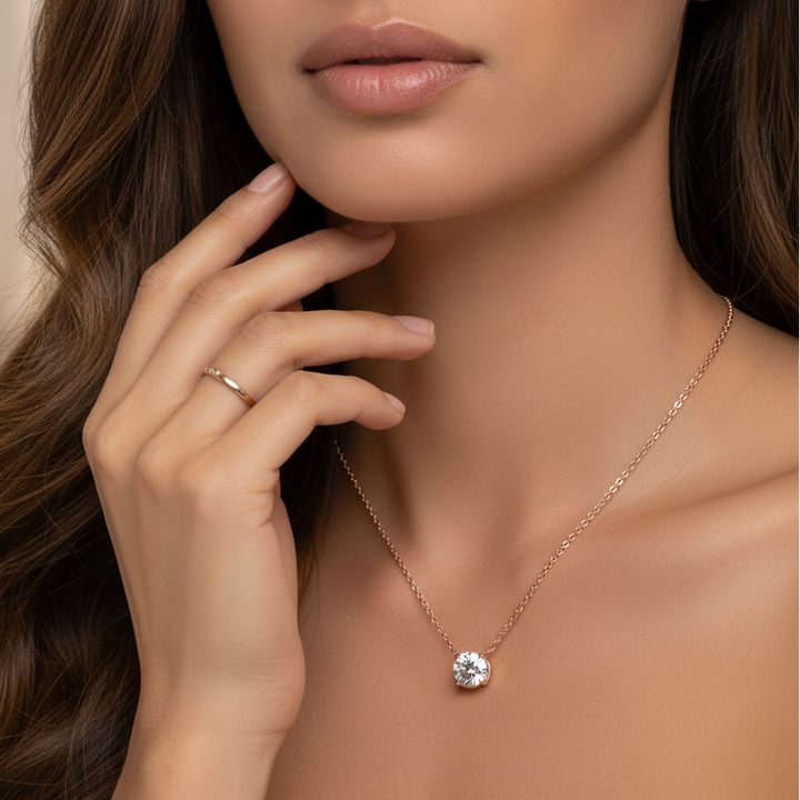 Radiance Solitaire - Lab Diamond - Round Shape