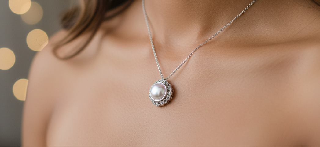 Bostonian Lace pendant