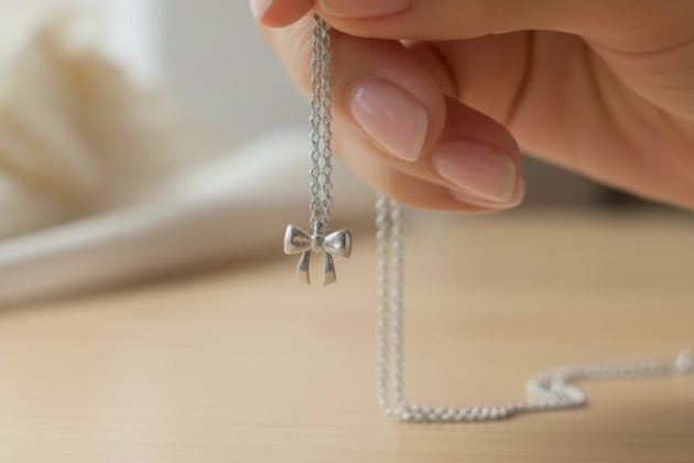 Bostonian Bow Necklace