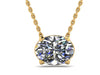 Radiance Solitaire Oval Lab-Grown Necklace