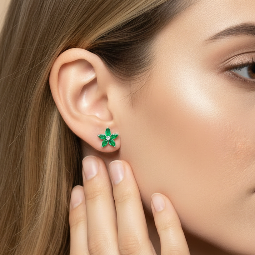 Bostonian Star Earrings