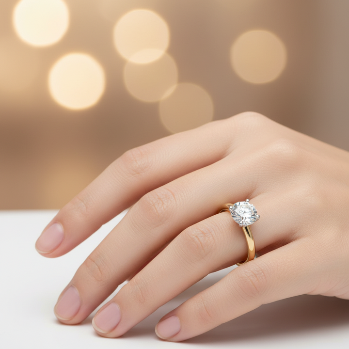 Bostonian Ponte Solitaire Engagement Ring