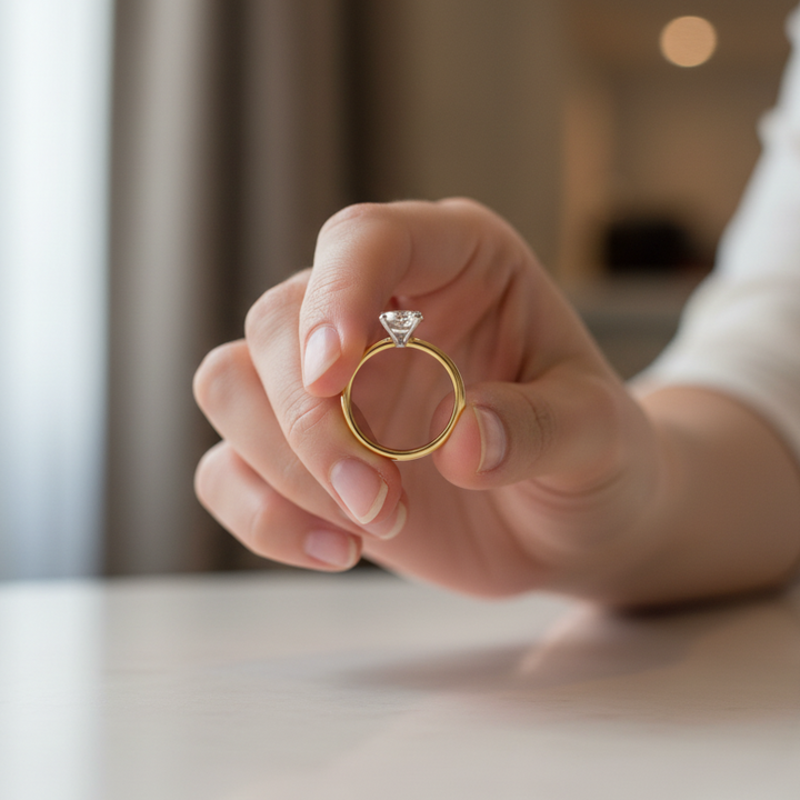 Bostonian Ponte Solitaire Engagement Ring