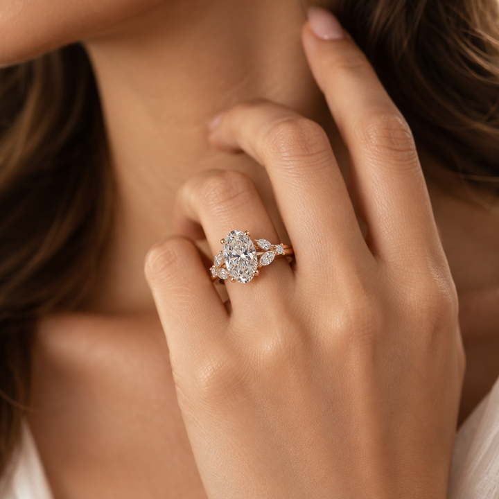 Oval diamond