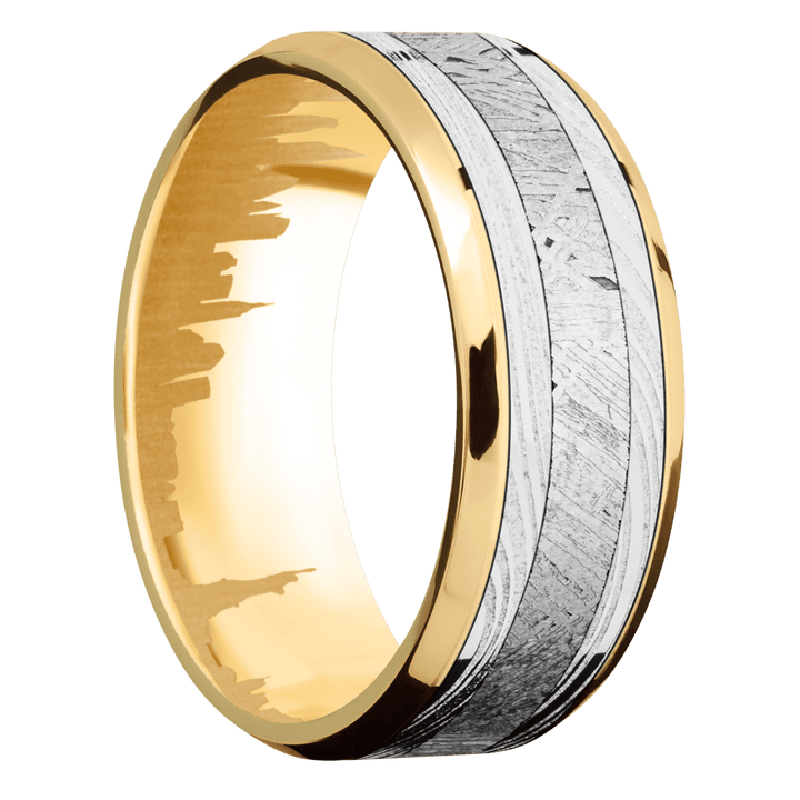 14K Yellow Gold + Polish , Polish Finish