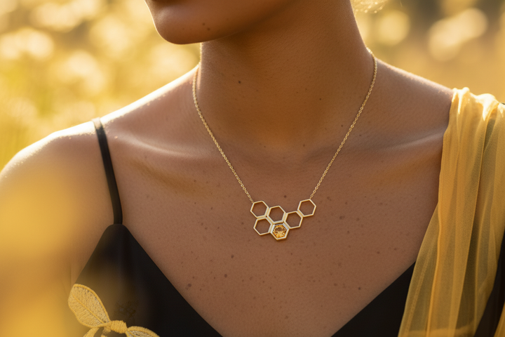 Honeycomb Necklace