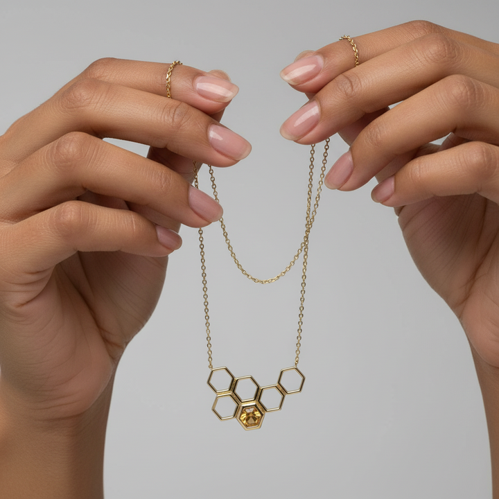 Honeycomb Necklace