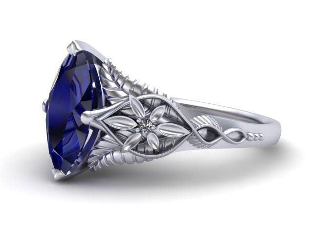 Arwen - Inspired Custom Ring – Bostonian Jewelers